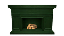 Green Fireplace