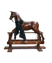 Rustic Wood Horse Ride