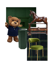 Standing Bear With Blue Shirt