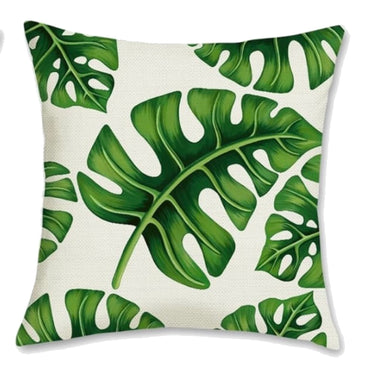 Palm tree Leaf Pillow 18