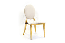 Ivory/Gold Washington Chair