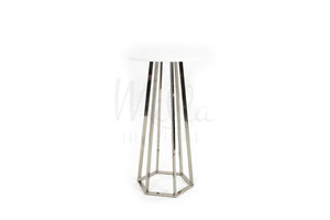 Silver Cocktail Table