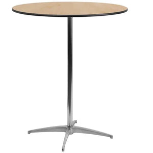 36" Round Plywood Cocktail table