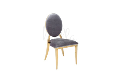 Charcoal/Gold Washington Chair