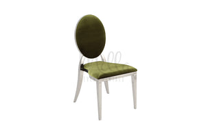 Olive Green/Silver Washington Chair