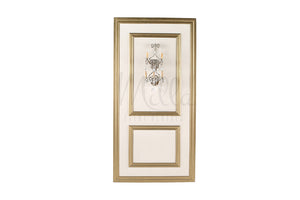 4x8 Gold/Off White Wall Panel (Sconce)