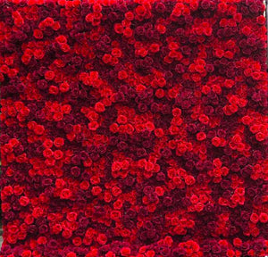8’x8’ Red Flower Backdrop