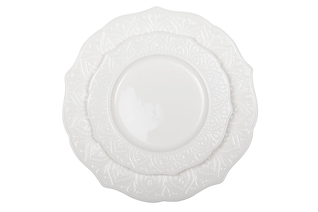 Daliha White Plate