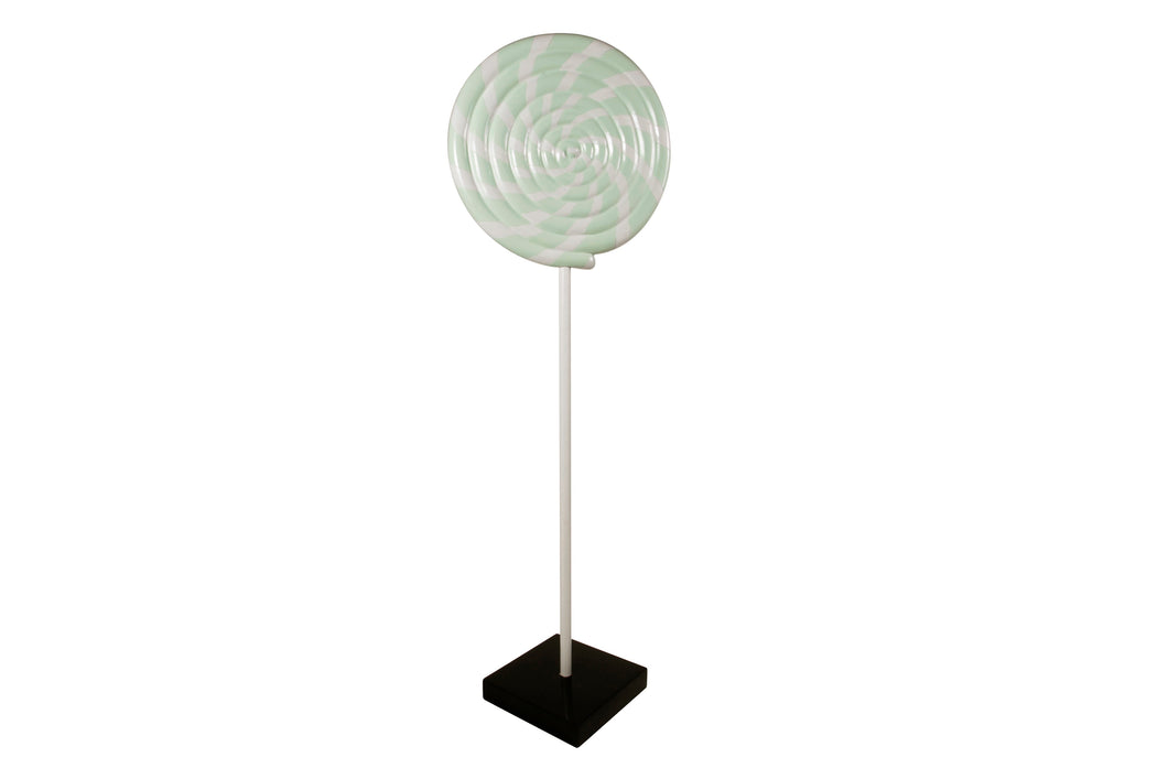 Green Swirl Lollipop