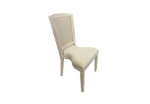 Monaco white Cane Chair