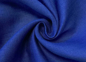 Linen Royal Blue