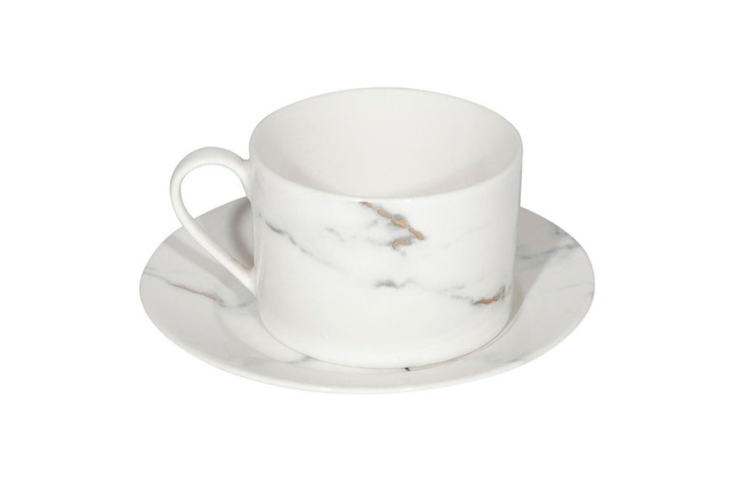 Marble Cup and Saucer