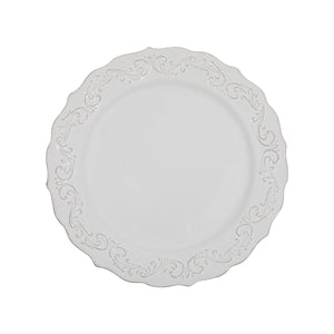 Antique Scroll Dinner Plate