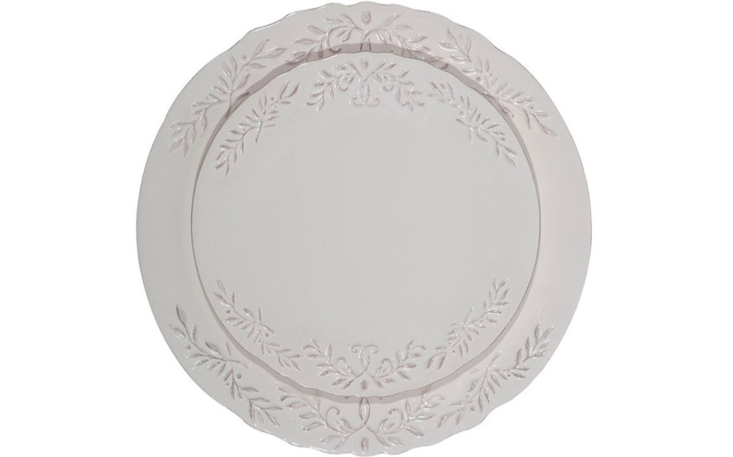 Fancy Scroll Dinner Plate