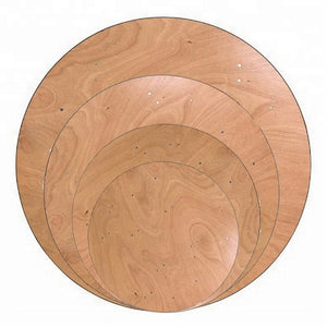 60" Round Plywood Table
