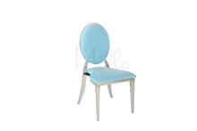 Light Blue/Silver Washington Chair