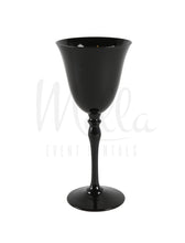 Black Stella Wine Glass