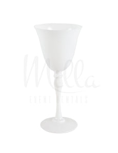 White Stella Wine Glass