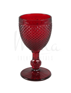 Red Vintage Goblet