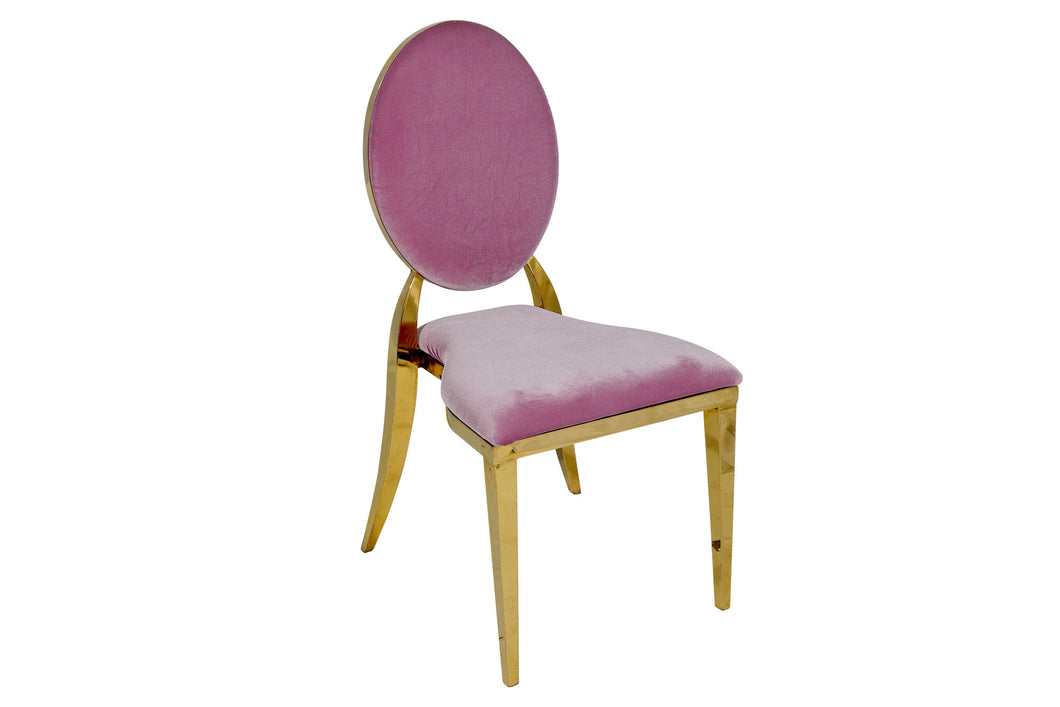 Lavender/Gold Washington Chair