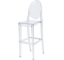 Clear Ghost Barstool