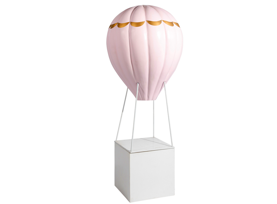Pink/Gold Large Hot Air Balloon